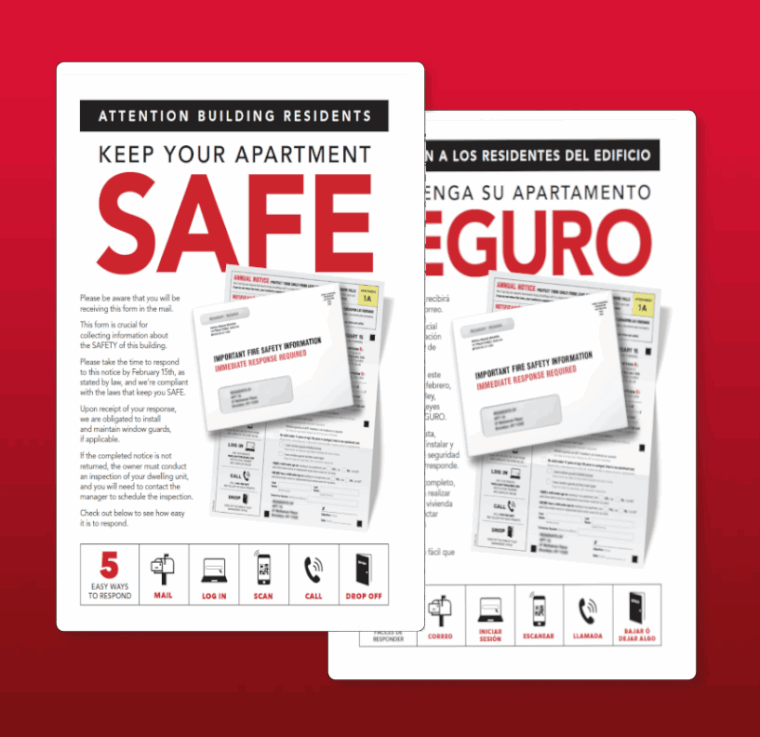 Safety Notice Reminder Adhesive Sign